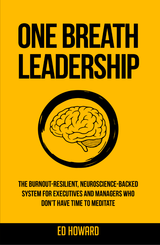 One Breath Leadership Book Cover